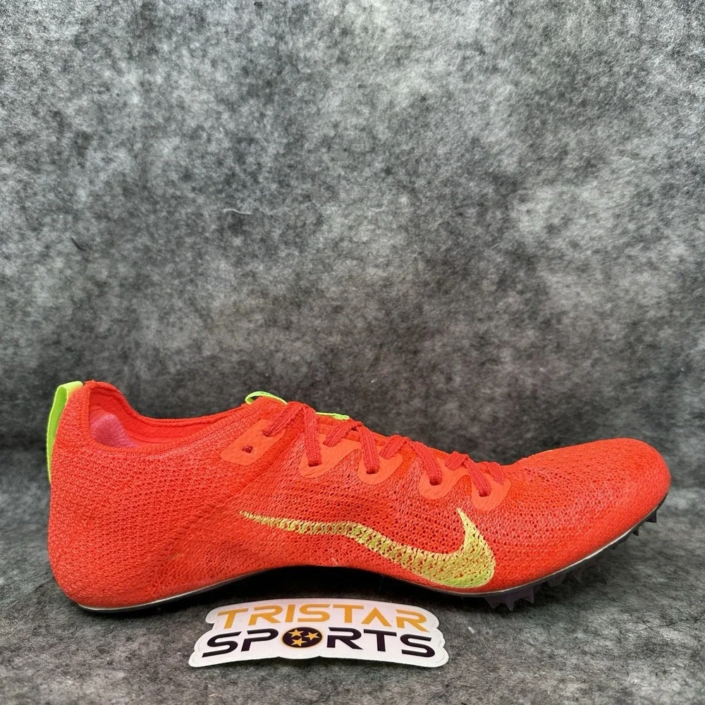 Nike Zoom Superfly Elite 2 Track Shoes Mens Size 12 Crimson Lime FZ9662-600